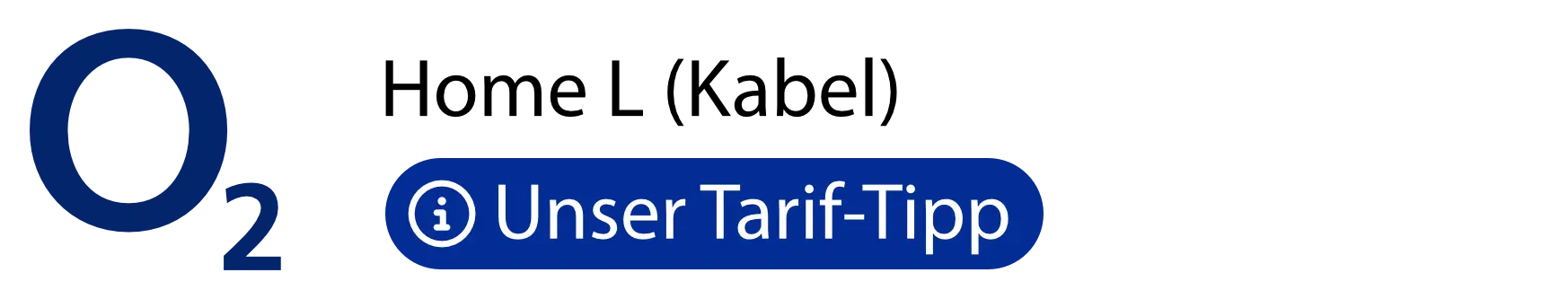 O2-Logo mit Hinweis „Unser Tarif-Tipp“