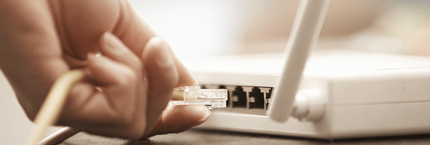 Internet und WLAN-Router