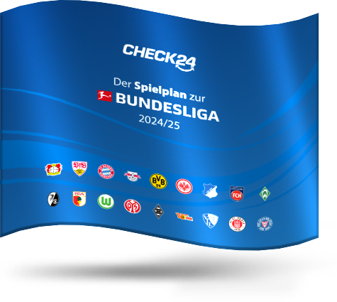 CHECK24 Spielplan zur Bundesliga